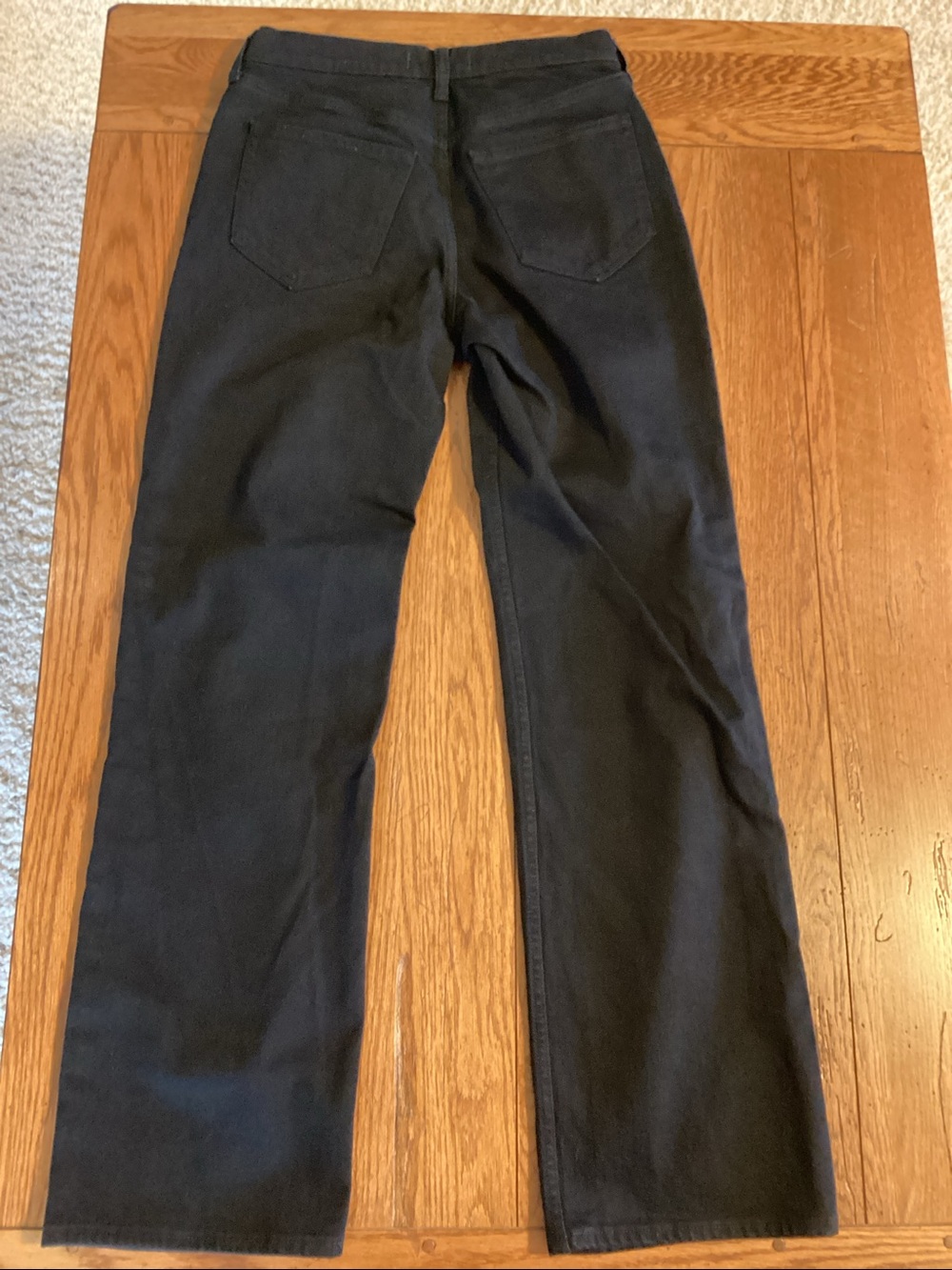 Abercrombie & Fitch black High Rise 90s Relaxed Jeans. Women’s size 27 long - Picture 4 of 14